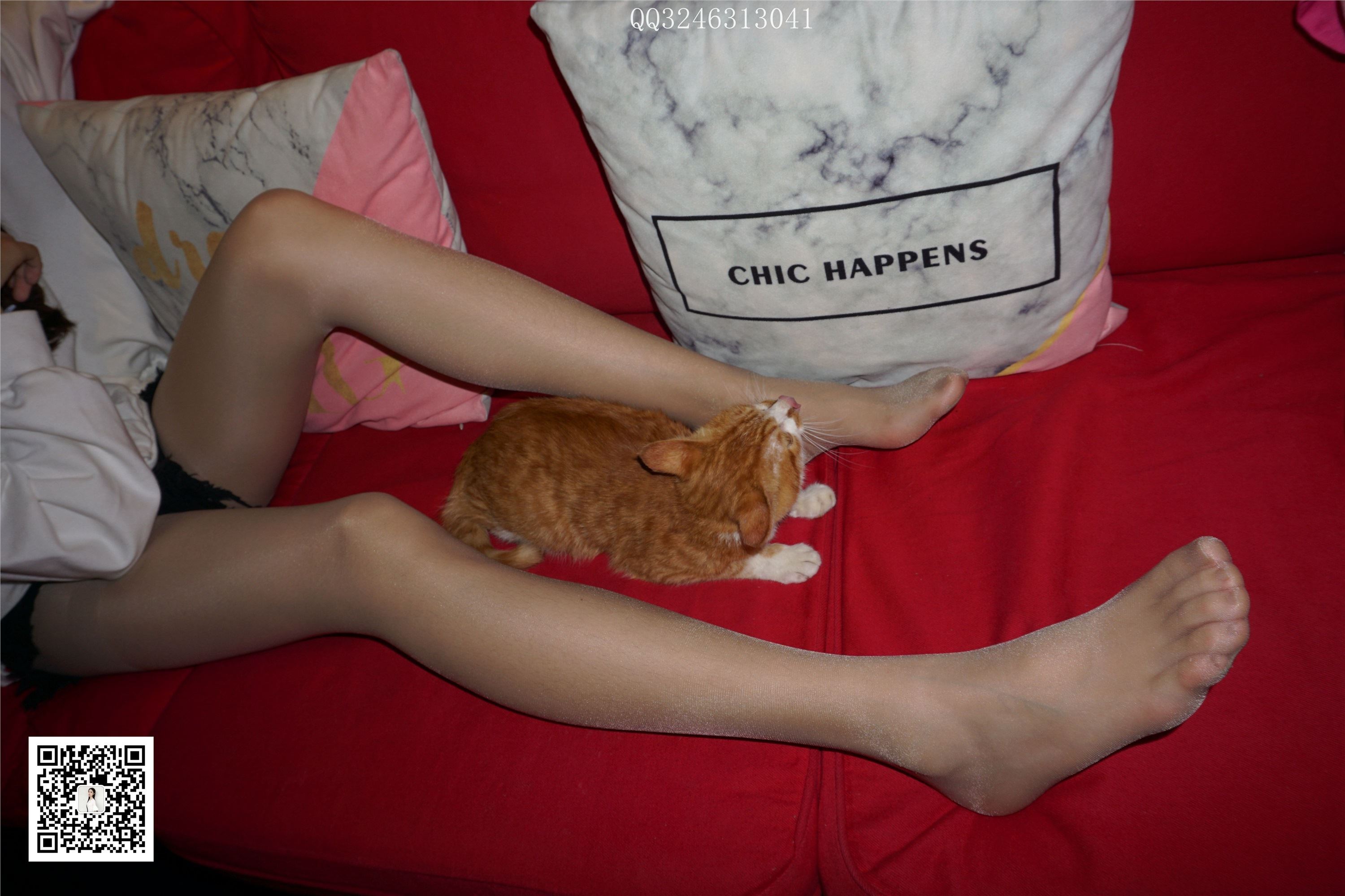 大生模拍 No.090 灰丝高跟小野猫